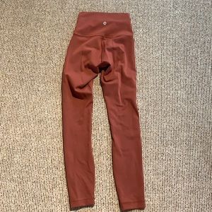 Lululemon wunder train leggings